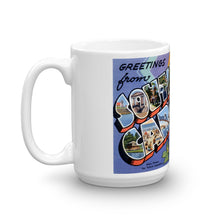 Greetings from South Carolina Unique Coffee Mug, Coffee Cup 1