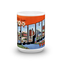 Greetings from Memphis Tennessee Unique Coffee Mug, Coffee Cup