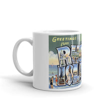 Greetings from Rhode Island Unique Coffee Mug, Coffee Cup 2