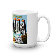 Greetings from Vandalia Illinois Unique Coffee Mug, Coffee Cup