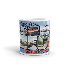 Greetings from San Diego California Unique Coffee Mug, Coffee Cup 1