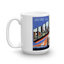 Greetings from Elizabeth City North Carolina Unique Coffee Mug, Coffee Cup