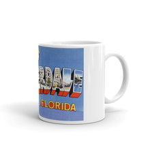 Greetings from Fort Lauderdale Florida Unique Coffee Mug, Coffee Cup 1