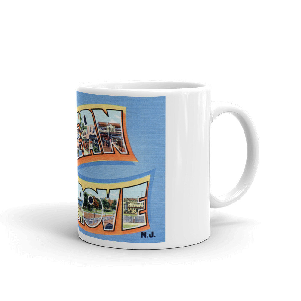 Greetings from Ocean Grove New Jersey Unique Coffee Mug, Coffee Cup 2