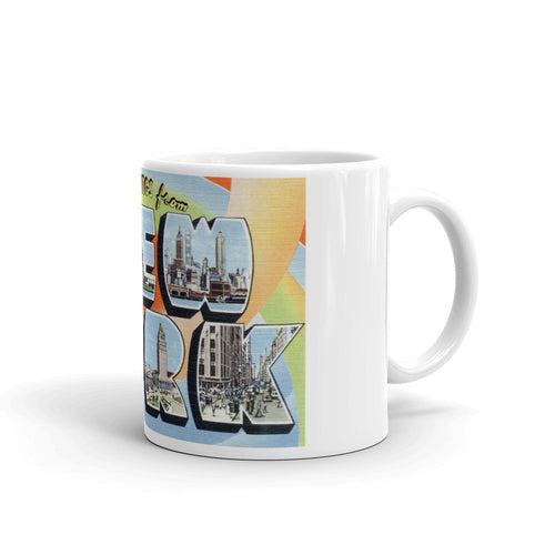 Greetings from New York Unique Coffee Mug, Coffee Cup 3