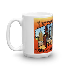 Greetings from Tulsa Oklahoma Unique Coffee Mug, Coffee Cup