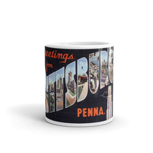 Greetings from Pittsburgh Pennsylvania Unique Coffee Mug, Coffee Cup 1