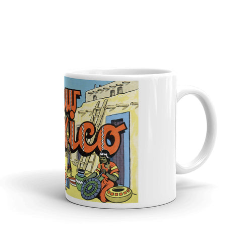 Greetings from New Mexico Unique Coffee Mug, Coffee Cup 2