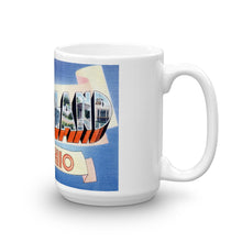 Greetings from Cleveland Ohio Unique Coffee Mug, Coffee Cup 1