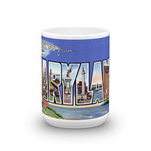 Greetings from Maryland Unique Coffee Mug, Coffee Cup 2