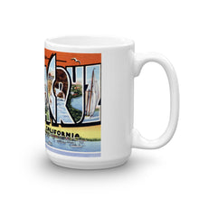 Greetings from Santa Cruz California Unique Coffee Mug, Coffee Cup