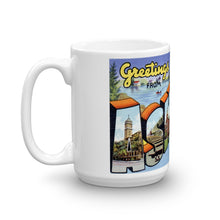 Greetings from Ashland Wisconsin Unique Coffee Mug, Coffee Cup