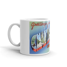Greetings from Chattanooga Tennessee Unique Coffee Mug, Coffee Cup
