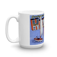 Greetings from Kentucky Lake Kentucky Unique Coffee Mug, Coffee Cup