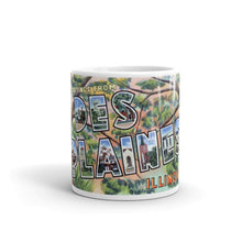 Greetings from Des Plaines Illinois Unique Coffee Mug, Coffee Cup