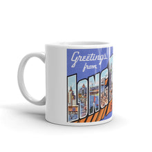 Greetings from Long Beach California Unique Coffee Mug, Coffee Cup
