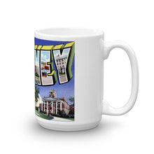 Greetings from Gaffney South Carolina Unique Coffee Mug, Coffee Cup