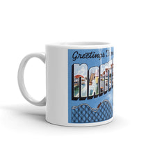 Greetings from Nantasket Beach Massachusetts Unique Coffee Mug, Coffee Cup