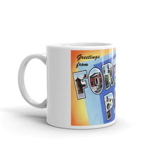 Greetings from Forest Park Illinois Unique Coffee Mug, Coffee Cup
