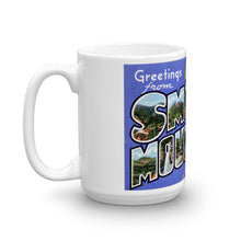 Greetings from Great Smoky Mountains Tennessee Unique Coffee Mug, Coffee Cup 1