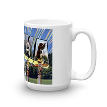 Greetings from Alaska Unique Coffee Mug, Coffee Cup
