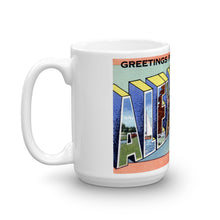 Greetings from Alexandria Minnesota Unique Coffee Mug, Coffee Cup