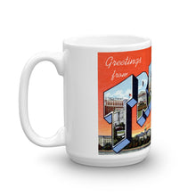 Greetings from Trenton New Jersey Unique Coffee Mug, Coffee Cup