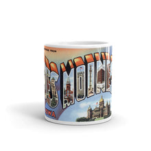 Greetings from Des Moines Iowa Unique Coffee Mug, Coffee Cup 3