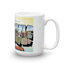 Greetings from Evansville Indiana Unique Coffee Mug, Coffee Cup