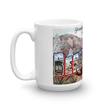 Greetings from San Bernardino California Unique Coffee Mug, Coffee Cup