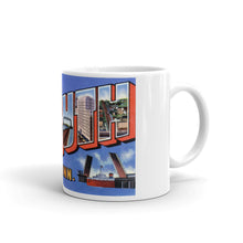 Greetings from Duluth Minnesota Unique Coffee Mug, Coffee Cup