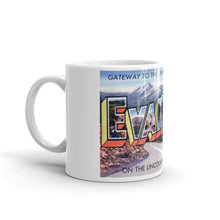 Greetings from Evanston Wyoming Unique Coffee Mug, Coffee Cup