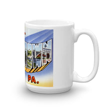 Greetings from Allentown Pennsylvania Unique Coffee Mug, Coffee Cup