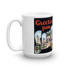 Greetings from San Antonio Texas Unique Coffee Mug, Coffee Cup