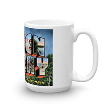 Greetings from Green Bay Wisconsin Unique Coffee Mug, Coffee Cup