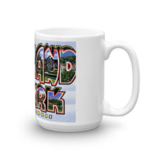 Greetings from Highland Park Illinois Unique Coffee Mug, Coffee Cup