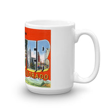 Greetings from Denver Colorado Unique Coffee Mug, Coffee Cup 2