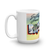 Greetings from Bradenton Florida Unique Coffee Mug, Coffee Cup