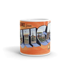 Greetings from Utica New York Unique Coffee Mug, Coffee Cup 1