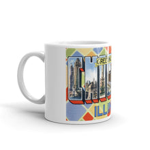 Greetings from Chicago Illinois Unique Coffee Mug, Coffee Cup 3