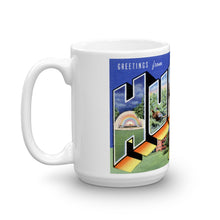 Greetings from Huron South Dakota Unique Coffee Mug, Coffee Cup