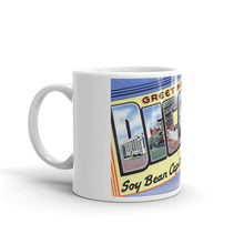 Greetings from Decatur Illinois Unique Coffee Mug, Coffee Cup