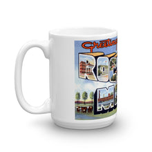 Greetings from Rocky Mount North Carolina Unique Coffee Mug, Coffee Cup