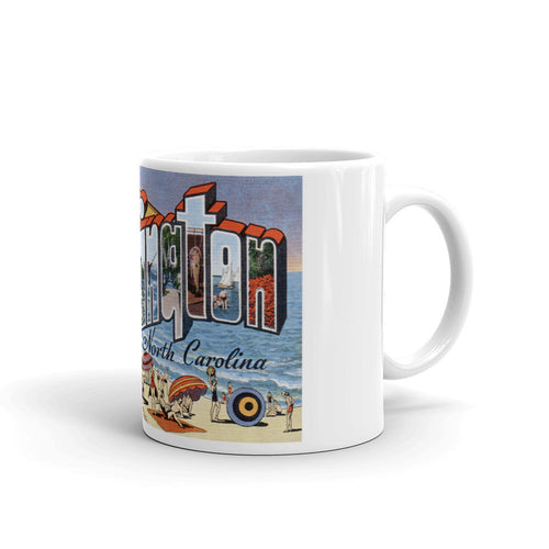 Greetings from Wilmington Delaware Unique Coffee Mug, Coffee Cup