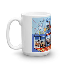 Greetings from Lake Huron Michigan Unique Coffee Mug, Coffee Cup