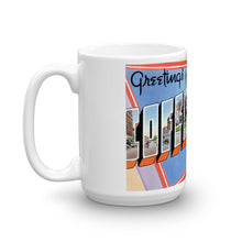 Greetings from Coffeyville Kansas Unique Coffee Mug, Coffee Cup