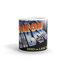 Greetings from Huron Ohio Unique Coffee Mug, Coffee Cup
