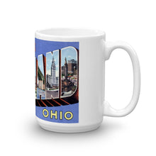 Greetings from Cleveland Ohio Unique Coffee Mug, Coffee Cup 2