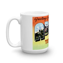 Greetings from Abilene Texas Unique Coffee Mug, Coffee Cup