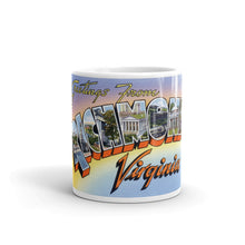 Greetings from Richmond Virginia Unique Coffee Mug, Coffee Cup